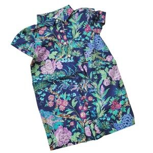New Janie & Jack 12-18 Months Floral Button Up Romper NWT